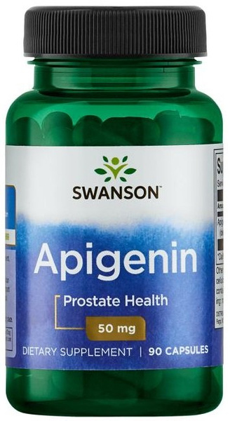 Swanson Apigenin 50mg Supporting Prostate and Nervous System Health 90 Capsules