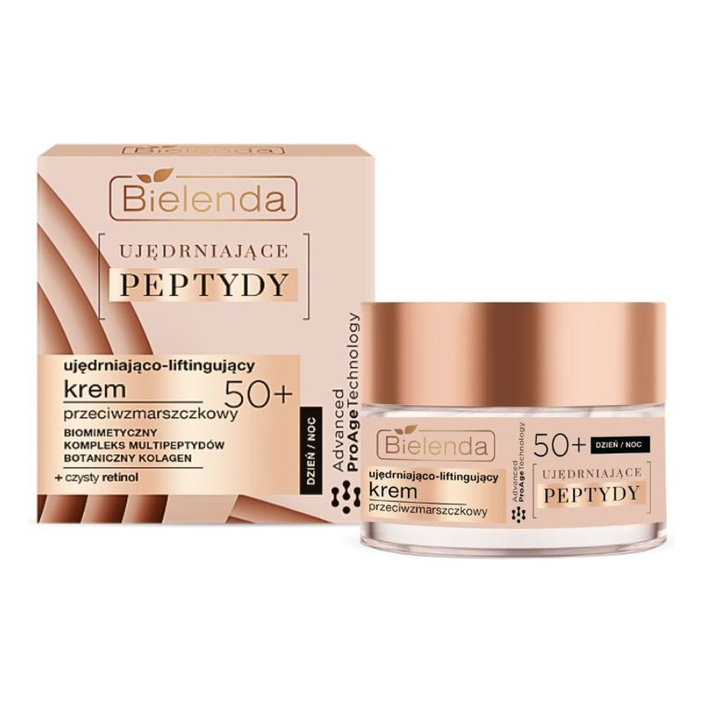 Bielenda Firming Peptides 50+ Firming and Lifting Anti-Wrinkle Day and Night Cream 50ml