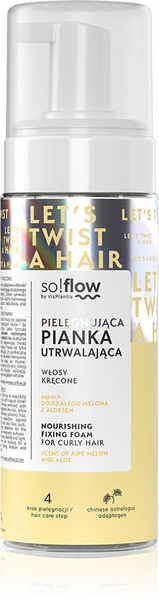 So!flow Curly Fixing Foam Lightness Elasticity and Curl Definition 170ml