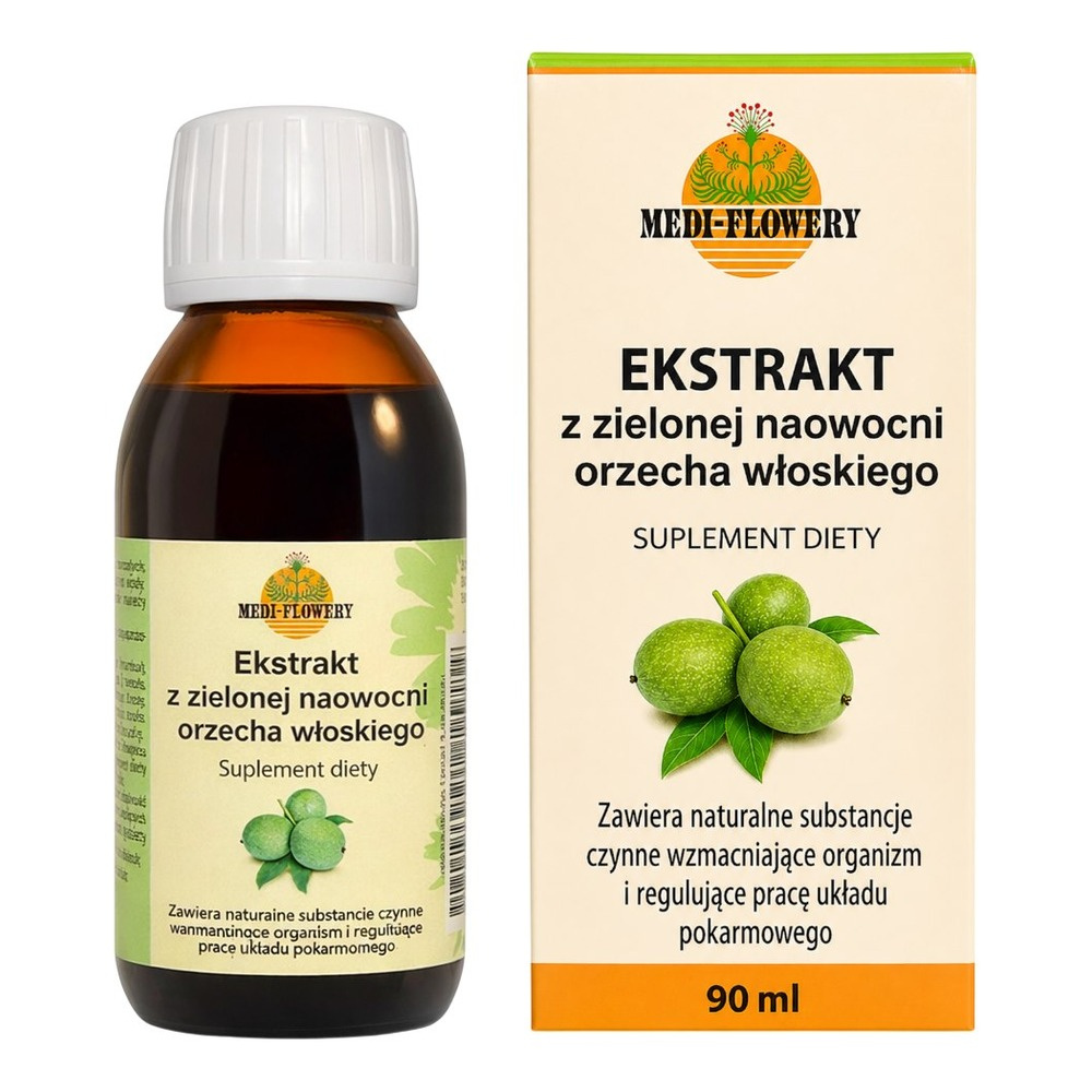 MEDI-FLOWERY Green Walnut Hull Extract 90ml