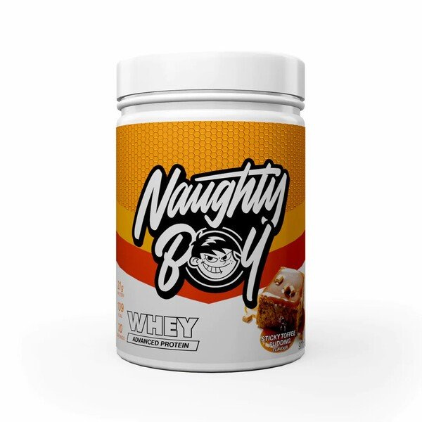 Naughty Boy Advanced Whey Sticky Toffee Pudding Whey Protein for Muscle Growth 900g