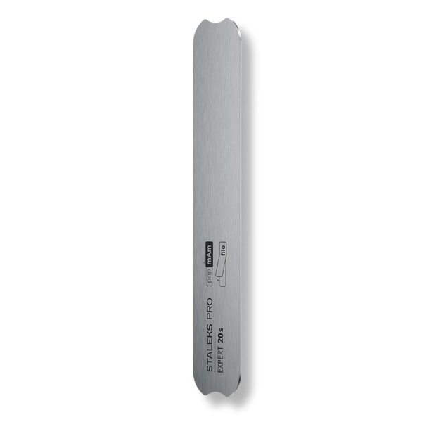 Staleks Pro Expert 20 Metal Nail File Base Straight Short Shape MBE-20s 130mm