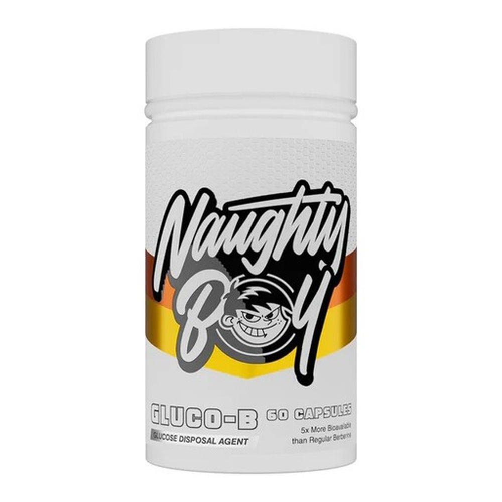 Naughty Boy Gluco-B Dihydroberberine for Glucose Metabolism Support 60 Capsules