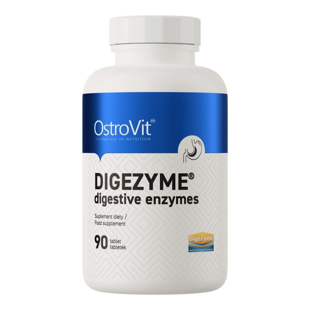 OstroVit Digezyme Digestive Enzymes 90 Tablets