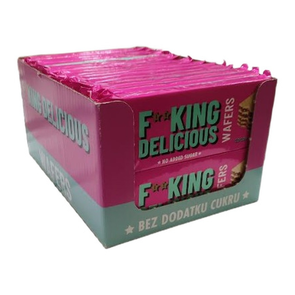 Allnutrition Fitking Delicious Wafers Cocoa Wafers with No Added Sugar 32 x 80g
