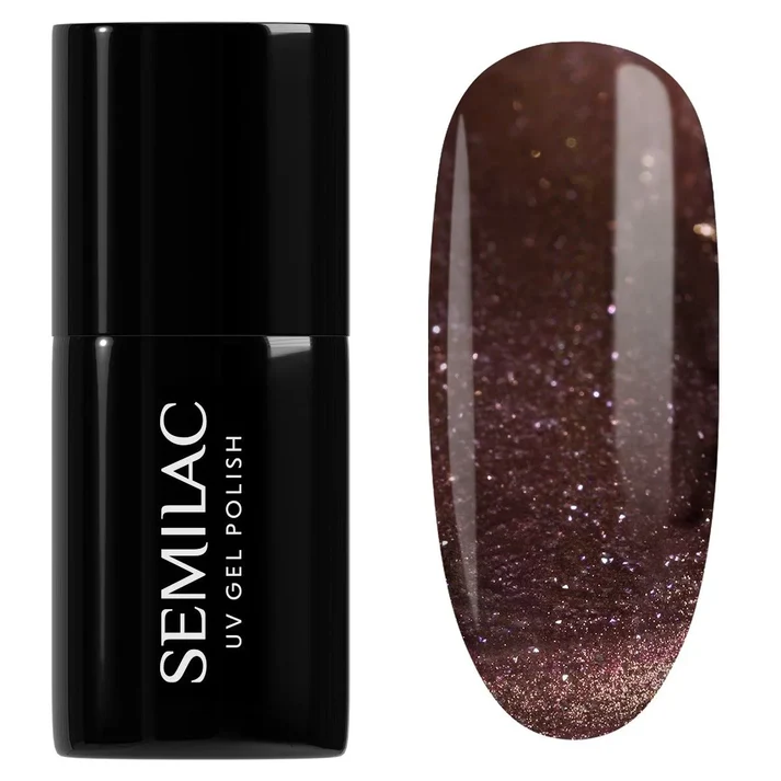 Semilac Galaxy Flash Hybrid Gel Polish 823 Meta Rose 7ml