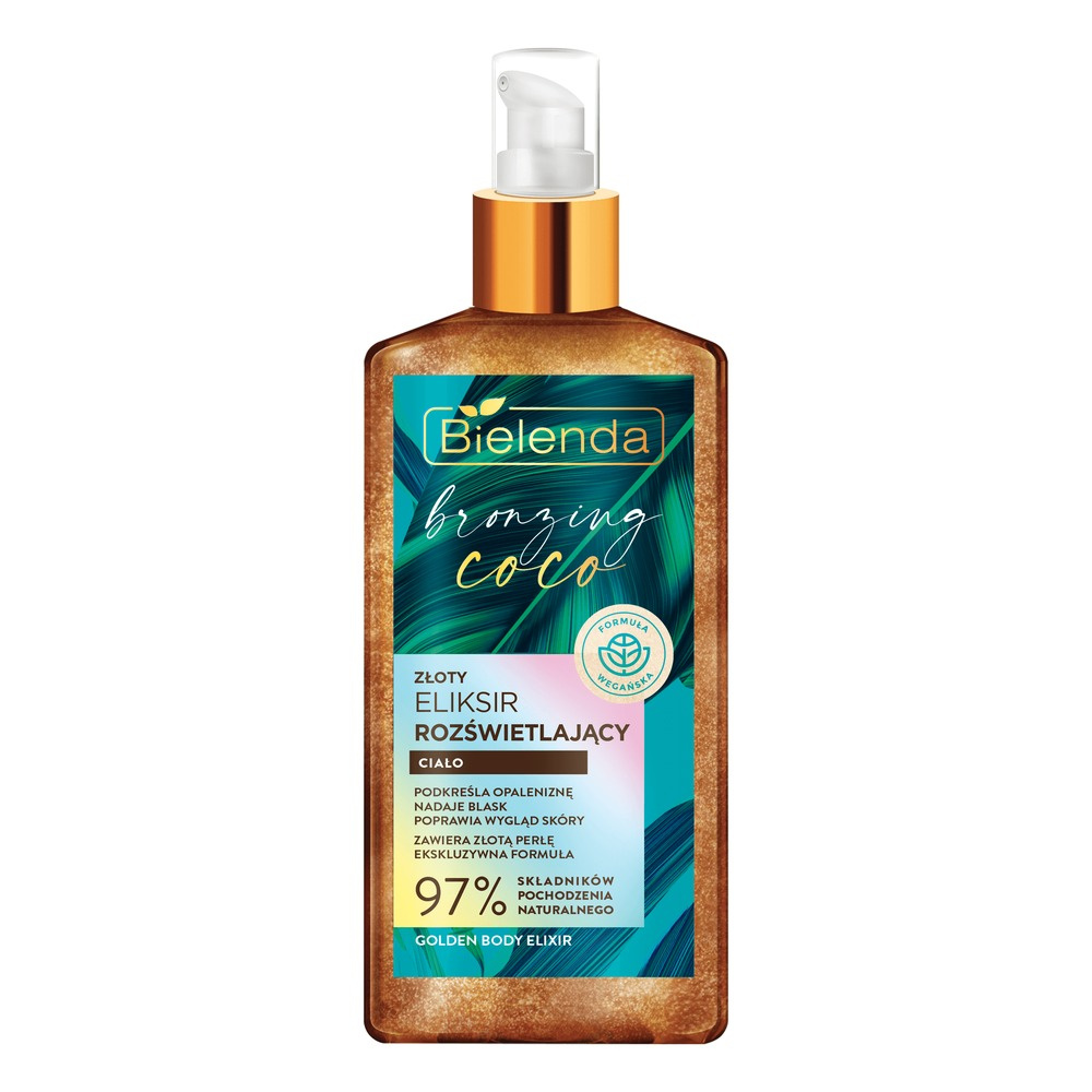 Bielenda Bronzing Coco Illuminating Gold Body Elixir 150ml