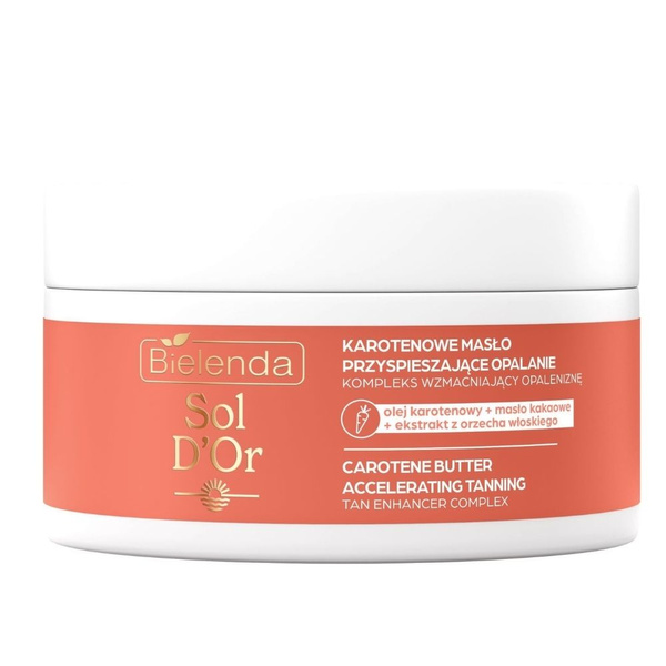 Bielenda Sol D'Or Carotene Butter for Faster Tanning 200ml