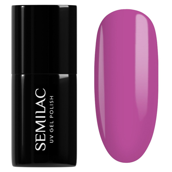Semilac Pastel Neons Hybrid Gel Polish 601 Pastel Neon Pink 7ml