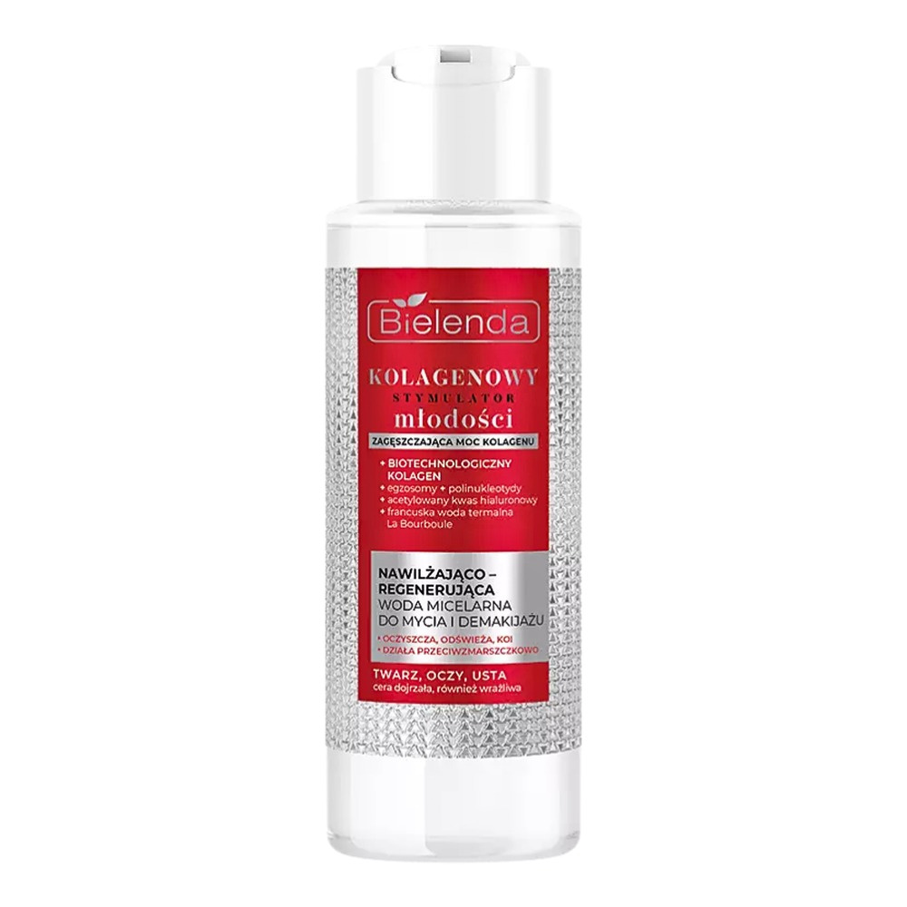 Bielenda Collagen Youth Stimulator Moisturizing & Regenerating Micellar Water 400ml