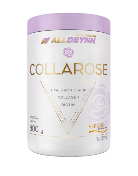 Allnutrition AllDeynn Collarose Natural Collagen Powder for Healthy Skin and Hair 300g