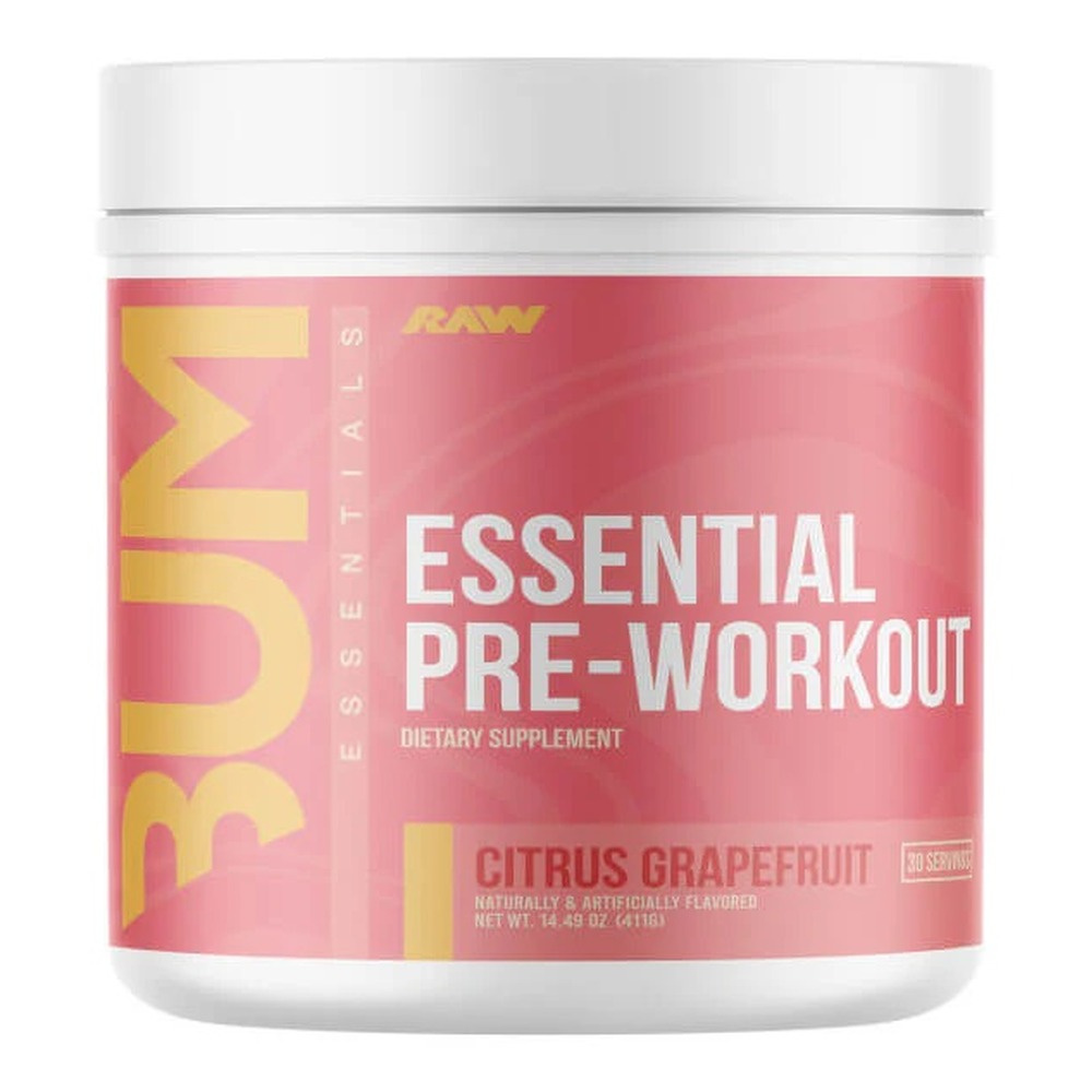 Raw Nutrition CBUM Essential Pre-Workout, Citrus Grapefruit - 411g