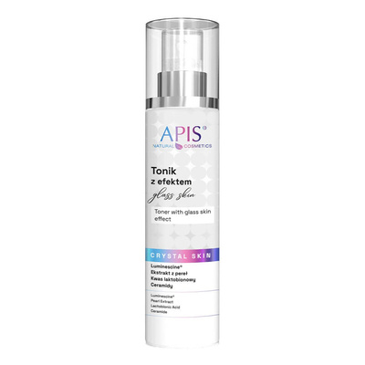 Apis Crystal Skin Toner with Glass Skin Effect for Dry Dull Skin 200ml