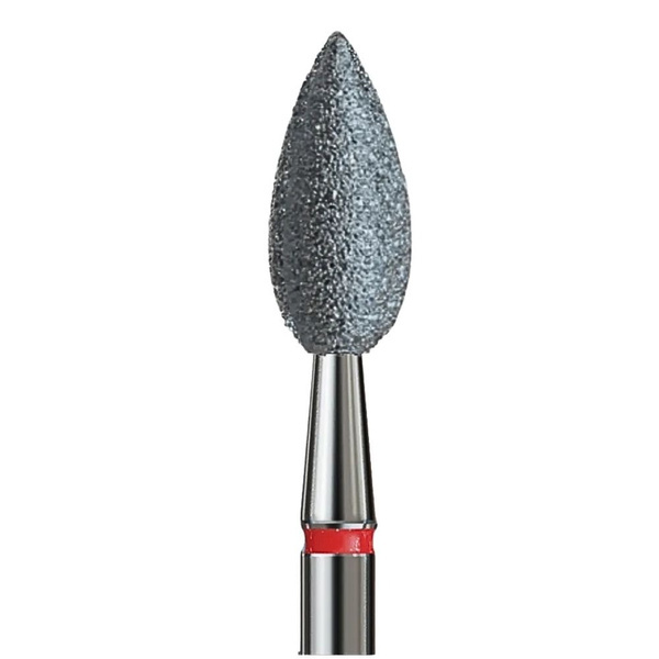 IQ Nails Diamond Nail Drill Bit Large Flame Fine 4.5mm