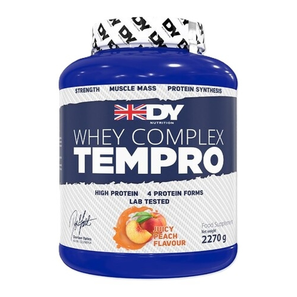 Dorian Yates Whey Complex Tempro, Juicy Peach Flavour - 2270g
