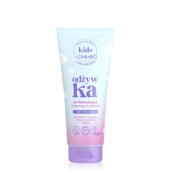 OnlyBio Hair in Balance Kids Chmurkowa Conditioner for Wavy and Curly Hair 200ml