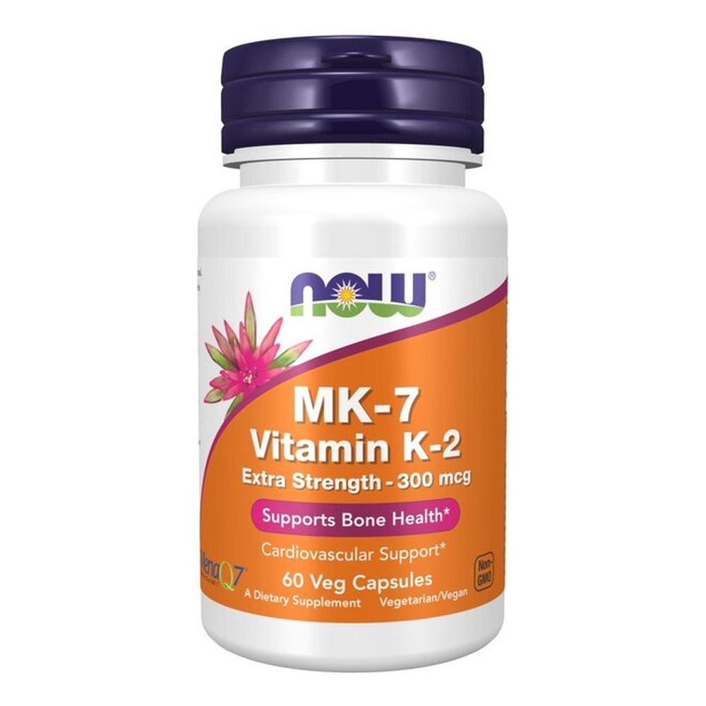 MK-7 Vitamin K-2, 300mcg Extra Strength - 60 vcaps
