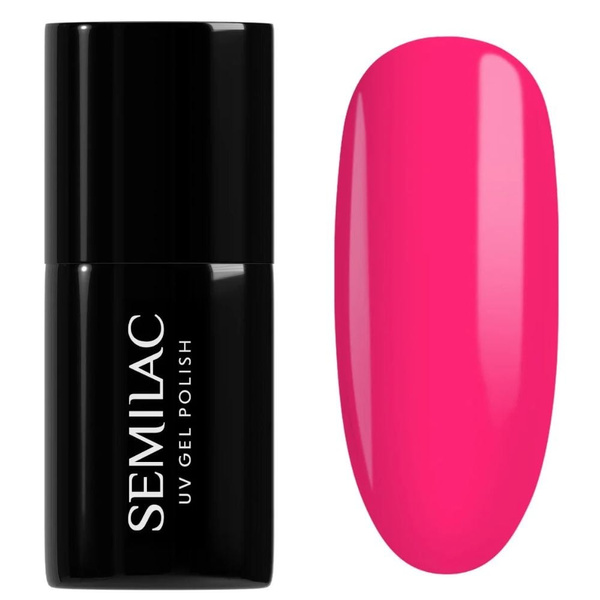Semilac SemiBeats By Margaret Hybrid Gel Polish 517 Neon Pink 7ml