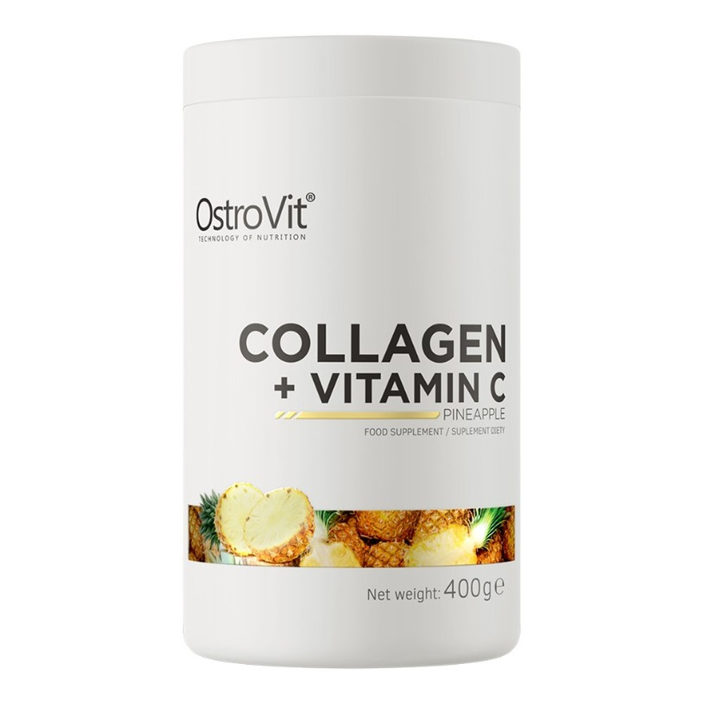 OstroVit Collagen + Vitamin C, Pineapple - 400g