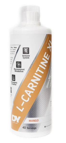 Dorian Yates Liquid L-Carnitine XL Mango Liquid L-Carnitine For Athletes 1000ml