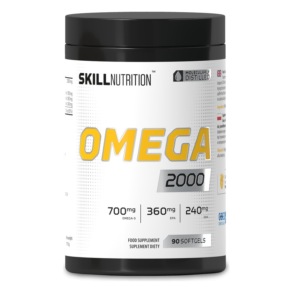 Skill Nutrition Omega 2000 High Potency Omega 3 90 softgels