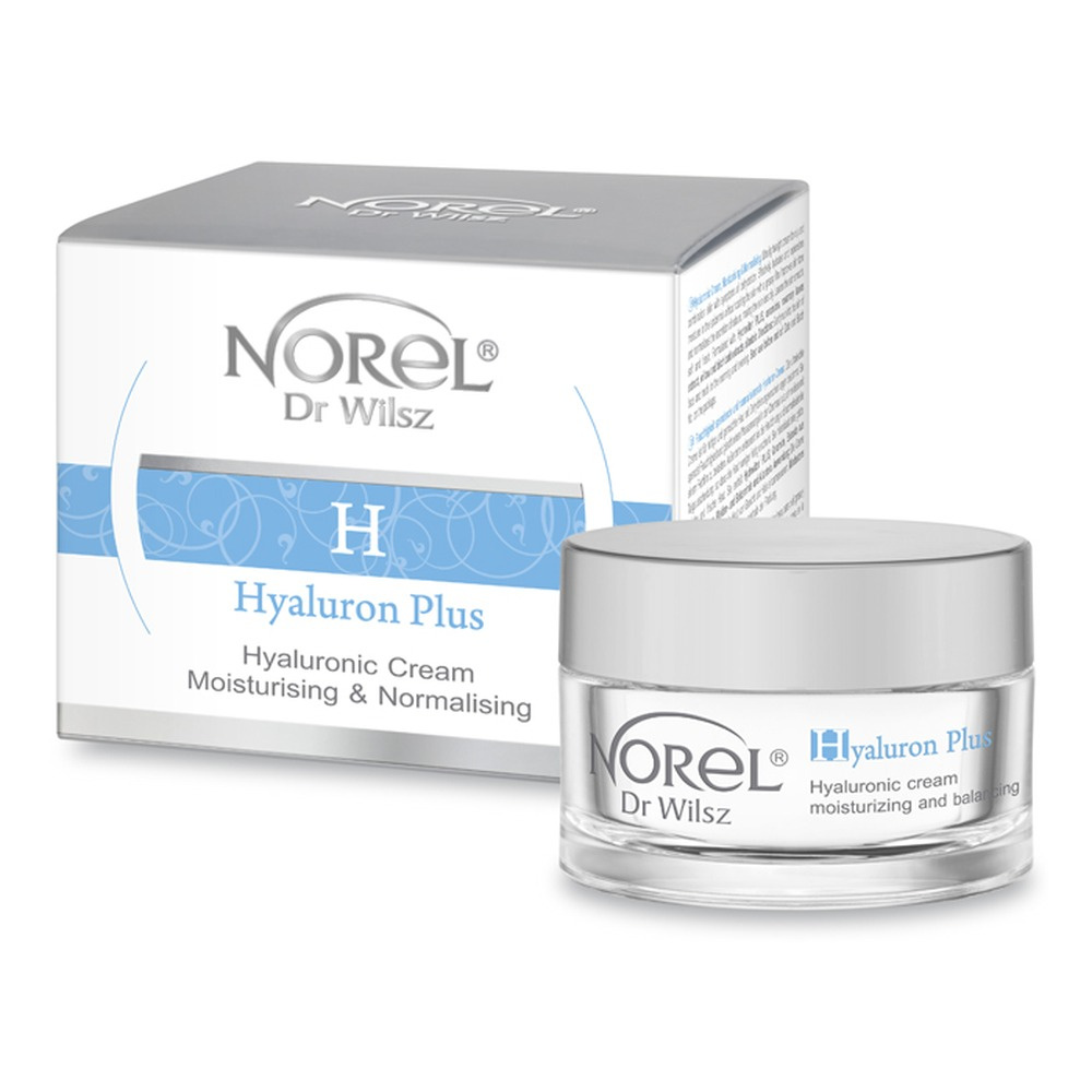 Norel Hyaluron Plus Moisturising and Balancing Face Cream for Oily and Combination Skin 50ml