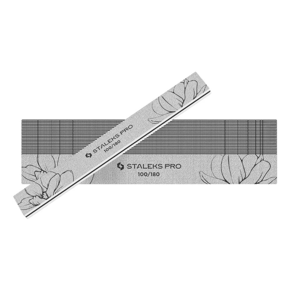 Staleks Pro Expert 20 Straight Mineral Nail Files 100/180 25pcs