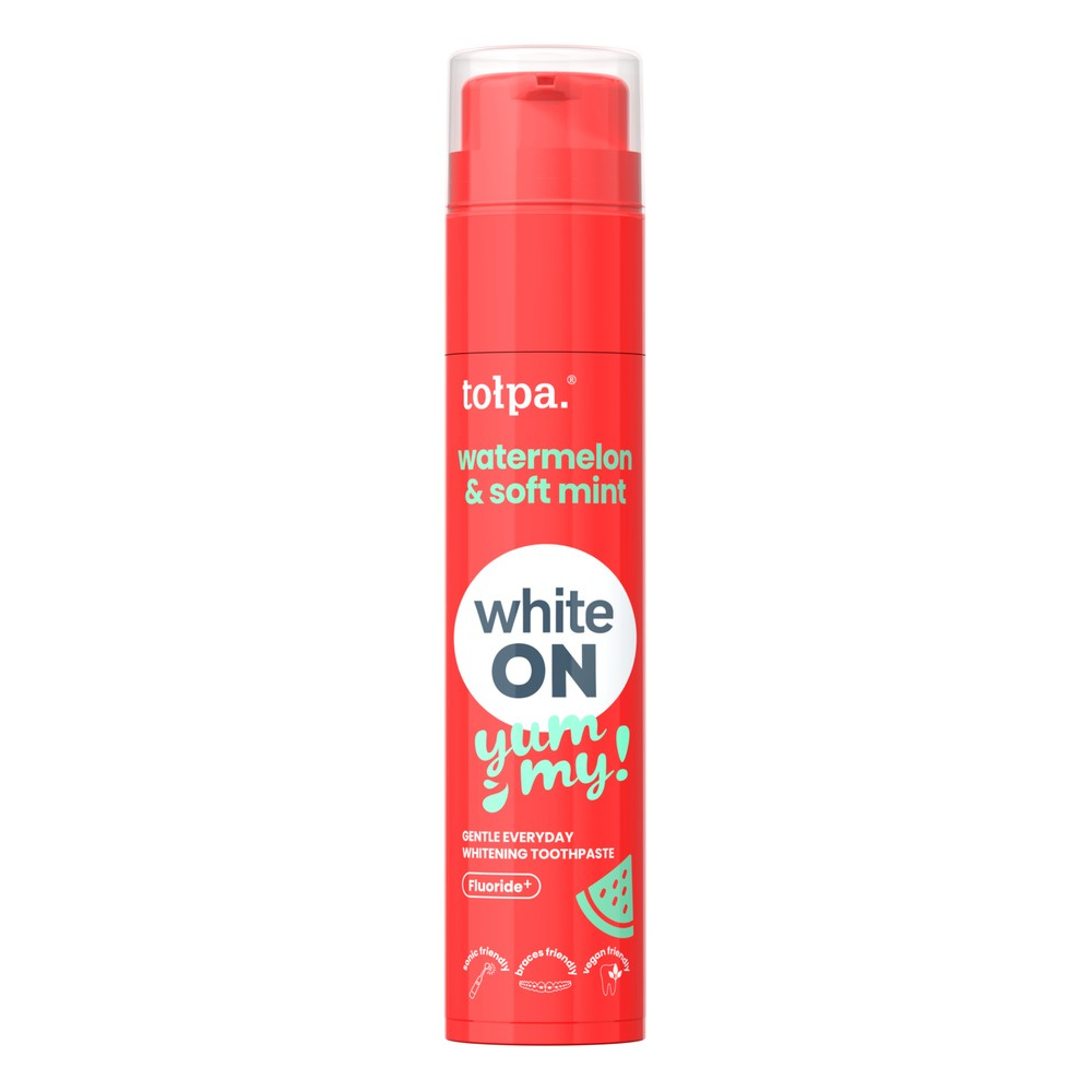 Tołpa ON White yummy watermelon&soft minth toothpaste, 60g