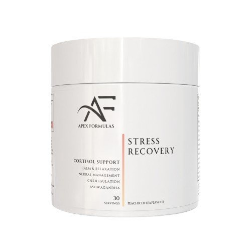 Apex Formulas Stress Recovery Powder for Stress and Recovery Peach Iced Tea 300g