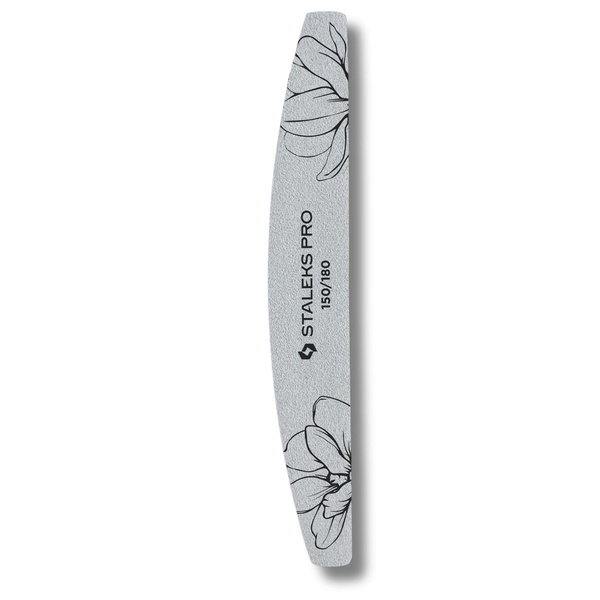Staleks Expert Pro NFE-40 Crescent Mineral Nail File 150/180 Grit 25pcs