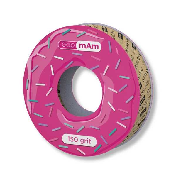 Staleks Pro Expert PapmAm White Disposable Abrasive Tape For Replaceable Plastic Case 150 Grit ATSC-150w 7 m