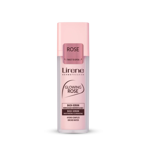 Lirene Uk Glowing Rose Moisturizing & Brightening Base Serum 30ml