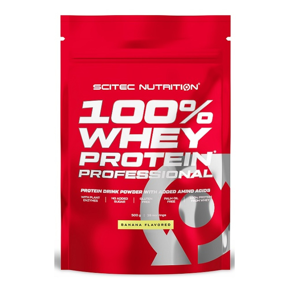 SciTec 100% Whey Protein Professional, Banana - 500g