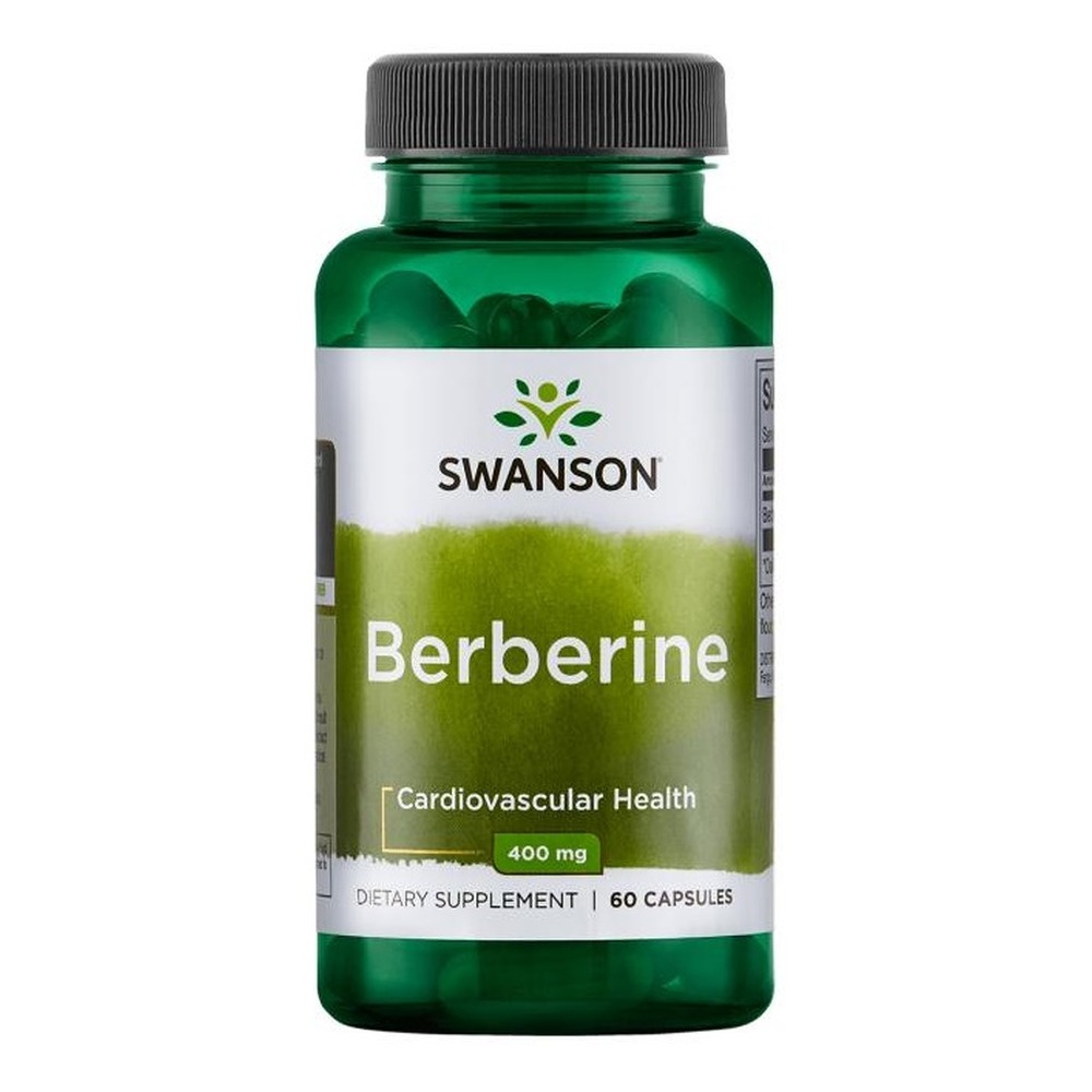 Swanson Berberine 400mg for Healthy Glucose Levels 60 Capsules