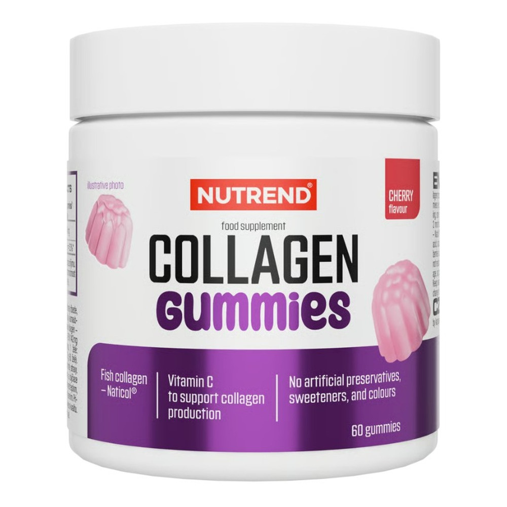 Nutrend Collagen Gummies Cherry 60 Gummies