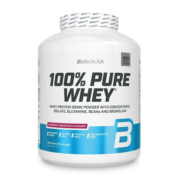 BioTechUSA 100% Pure Whey Apple Pie Whey Protein Powder For Muscle Growth and Recovery 2270g