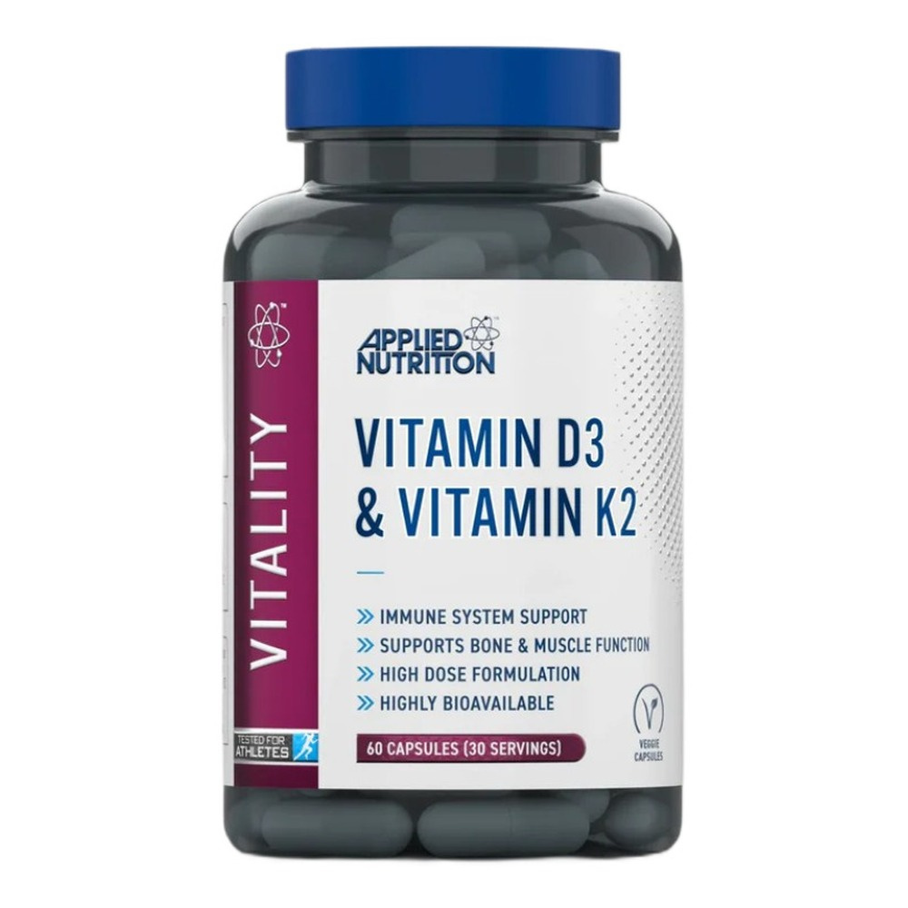 Applied Nutrition Vitamin D3 & Vitamin K2 60 vcaps