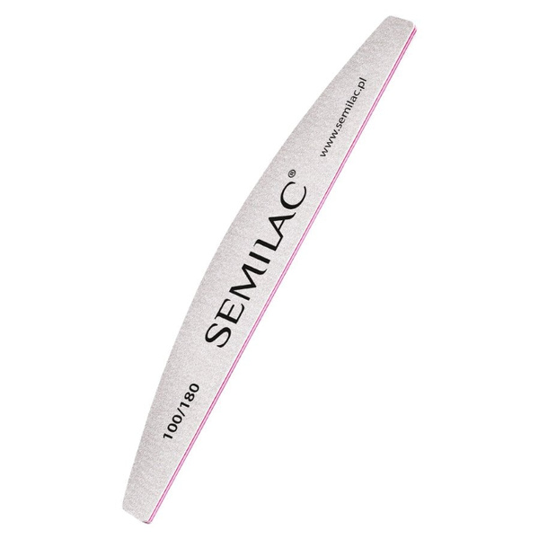 Semilac Halfmoon Nail File 100/180 1pc