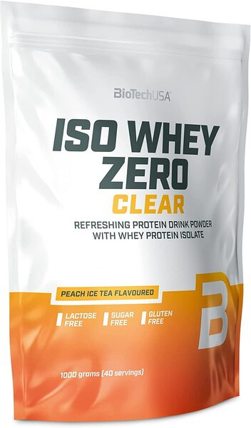 Iso Whey Zero Clear, Peach Ice Tea - 1000g