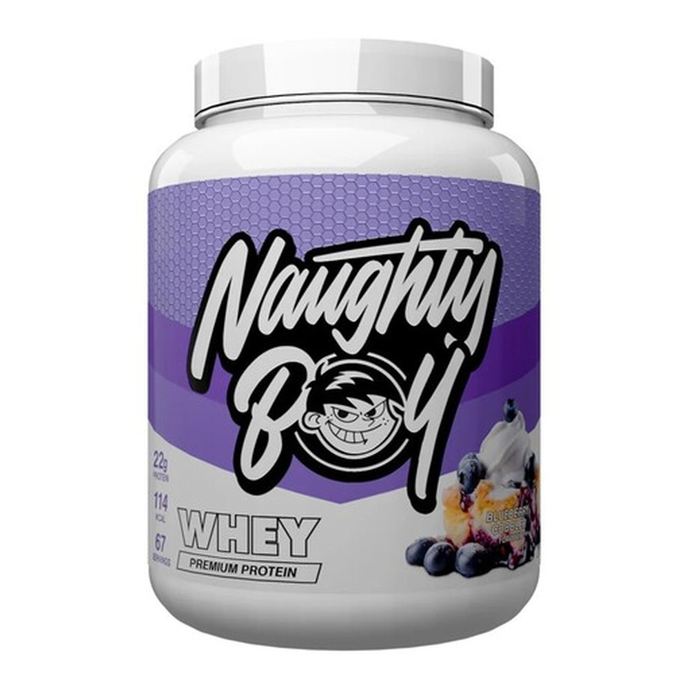 Naughty Boy Advanced Whey Protein Powder Blueberry Cobbler For Muscle Growth 2010g