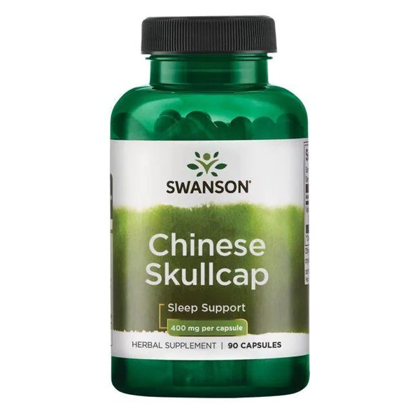 Swanson Chinese Skullcap 400mg for Immune System Support 90 Capsules