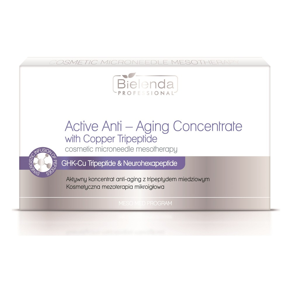 Bielenda Professional Active Anti Ageing Concentrate with Copper Tripeptide 10x3ml