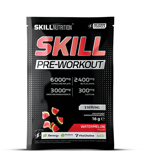 Skill Nutrition Skill Pre-Workout Watermelon 16g 1 serving