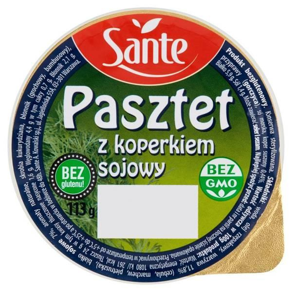 Sante Soy Pate with Dill 113g