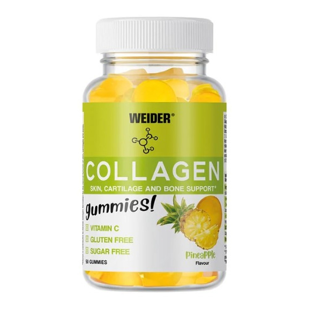 Weider Collagen, Pineapple Flavour - 50 gummies
