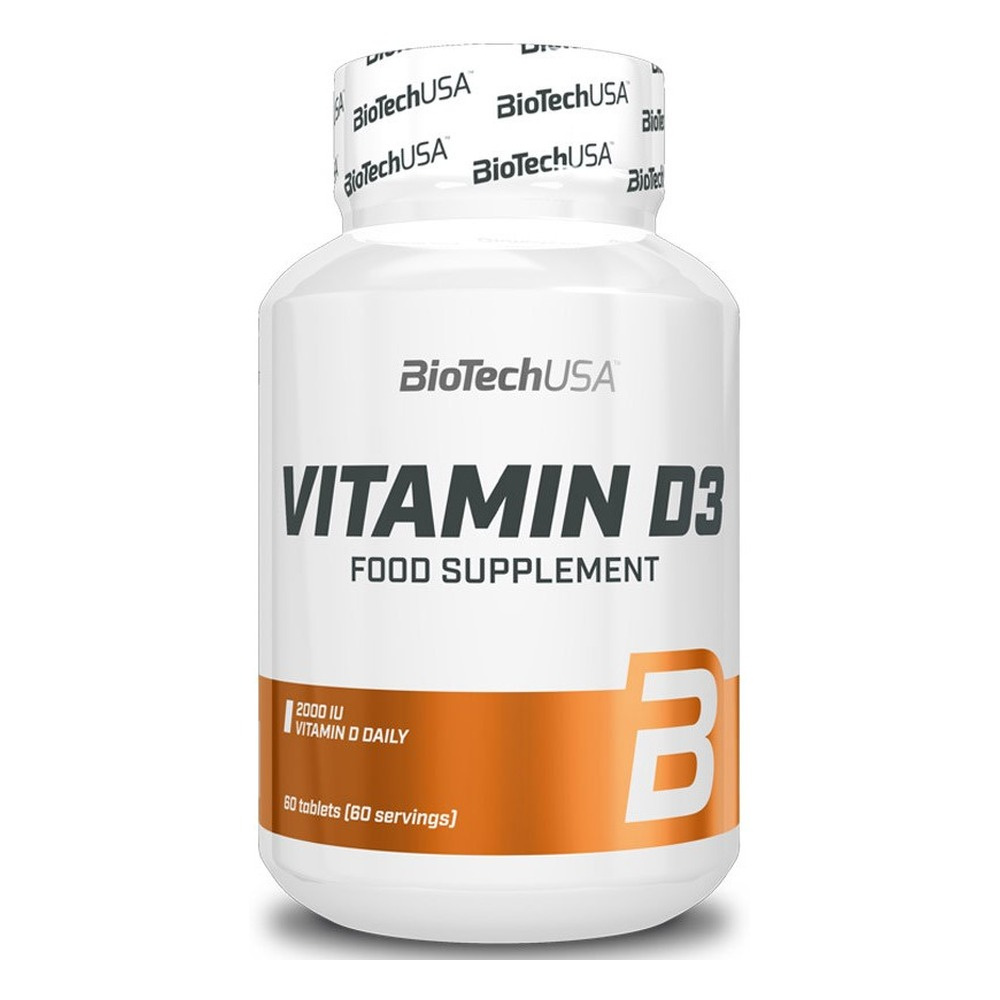 BioTechUSA Vitamin D3 Tablets, 50mcg 120 tablets