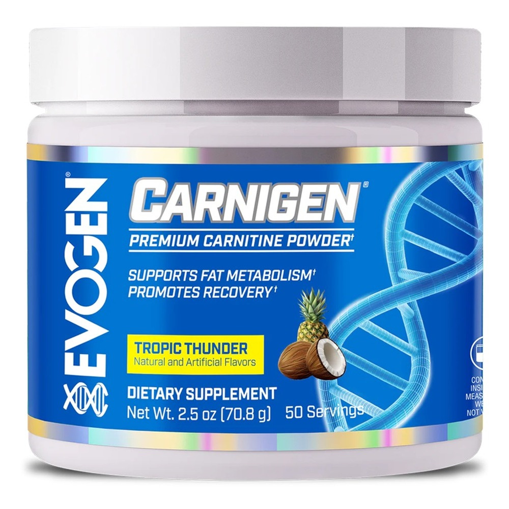 Evogen Carnigen Carnitine Blend Powder, Tropic Thunder 70.8g