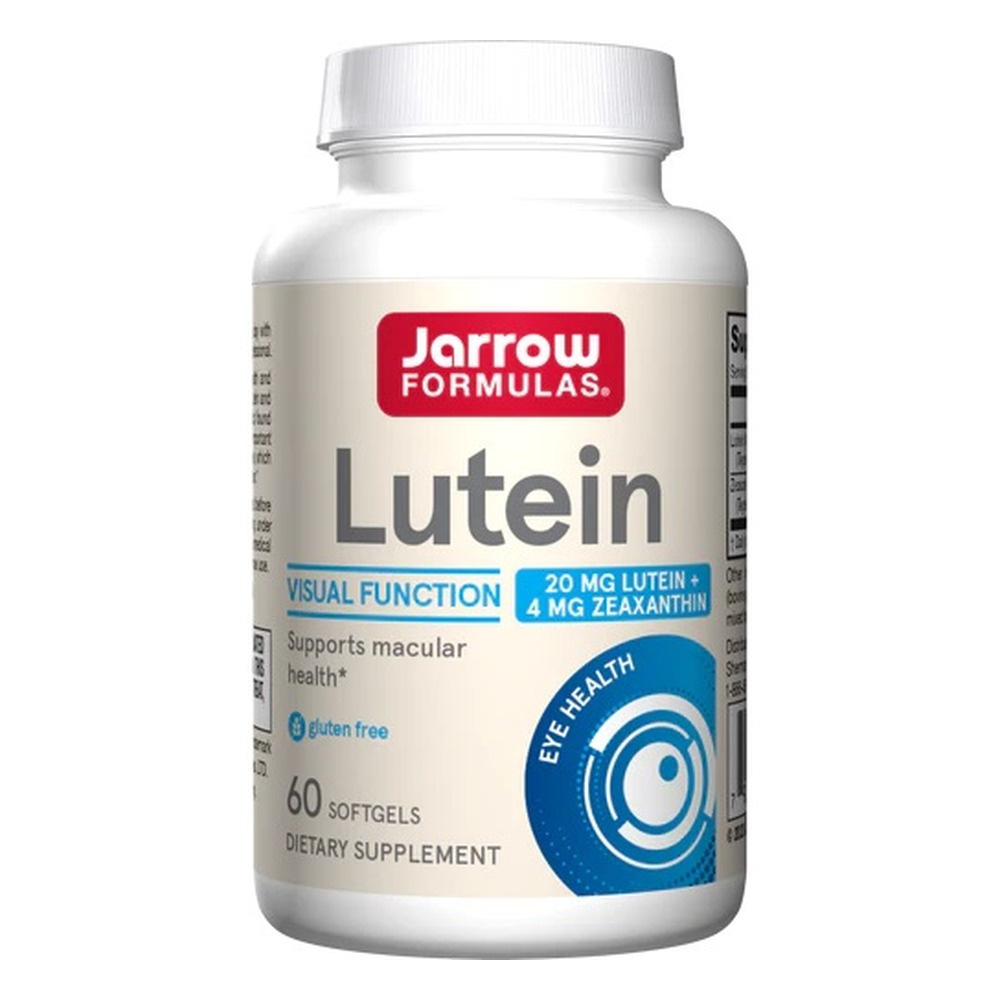 Jarrow Formulas Lutein 20mg For Eye Health 60 Softgels