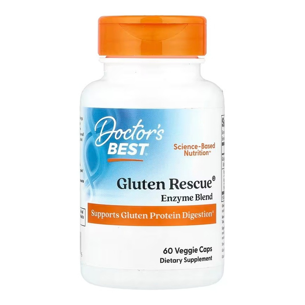 Doctor's Best Gluten Rescue Capsules 60 vcaps