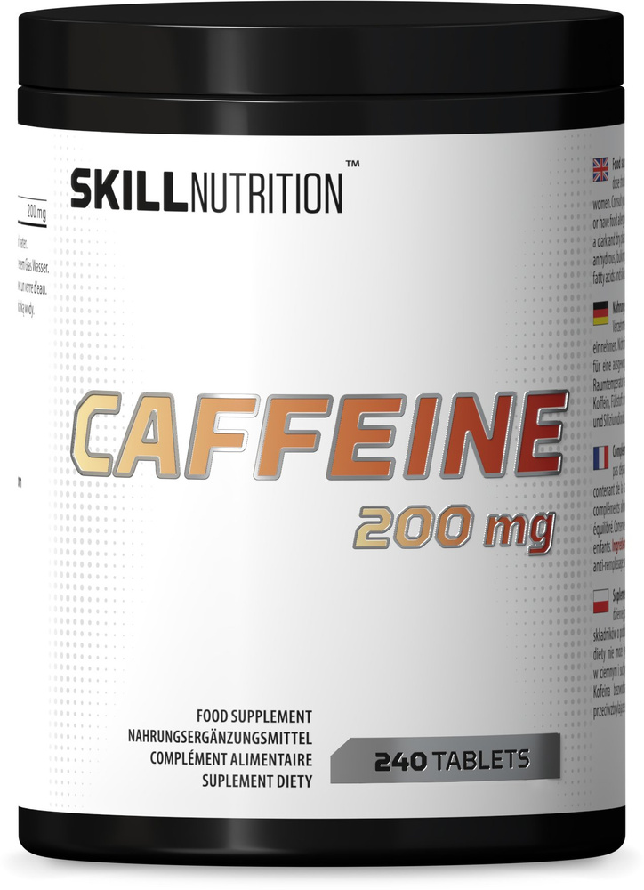 Skill Nutrition Caffeine 200mg 240 tabs